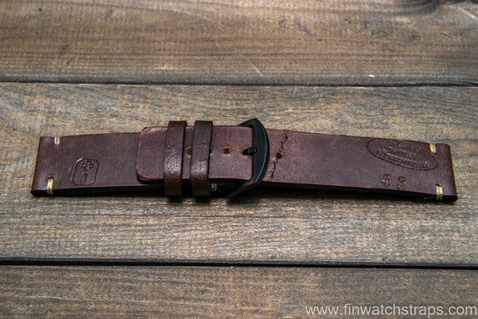 Watch strap, watch band, leather watch strap, leather watch band, finwatchstraps