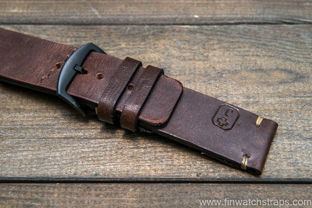 Watch strap, watch band, leather watch strap, leather watch band, finwatchstraps