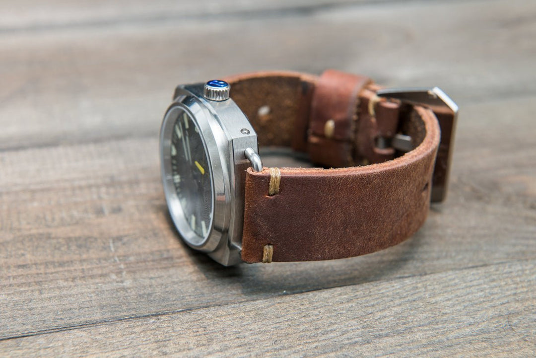 Watch strap, watch band, leather watch strap, leather watch band, finwatchstraps