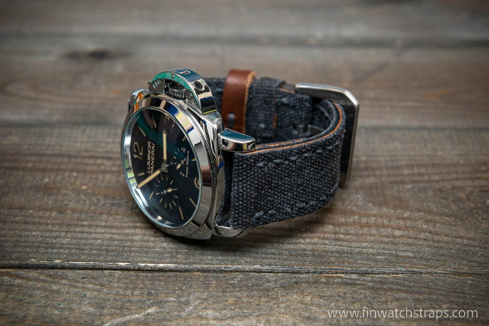 Watch strap, watch band, leather watch strap, leather watch band, finwatchstraps