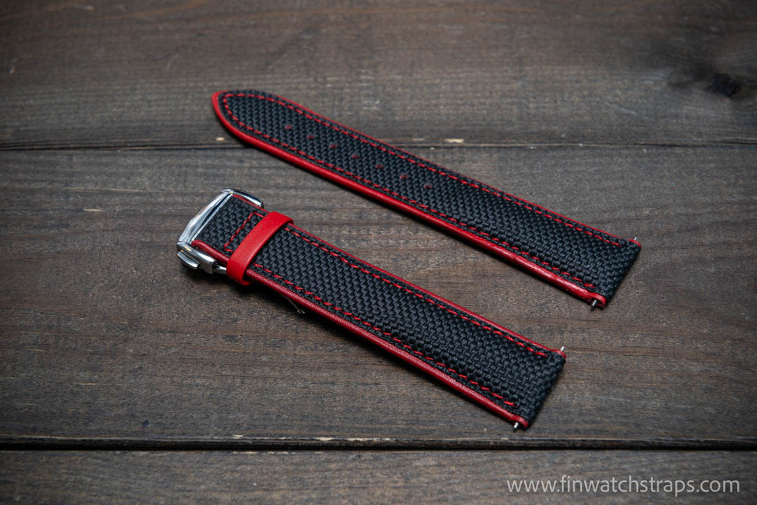 Watch strap, watch band, leather watch strap, leather watch band, finwatchstraps