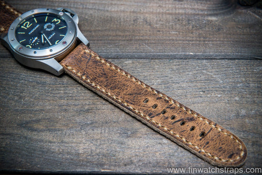 Watch strap, watch band, leather watch strap, leather watch band, finwatchstraps