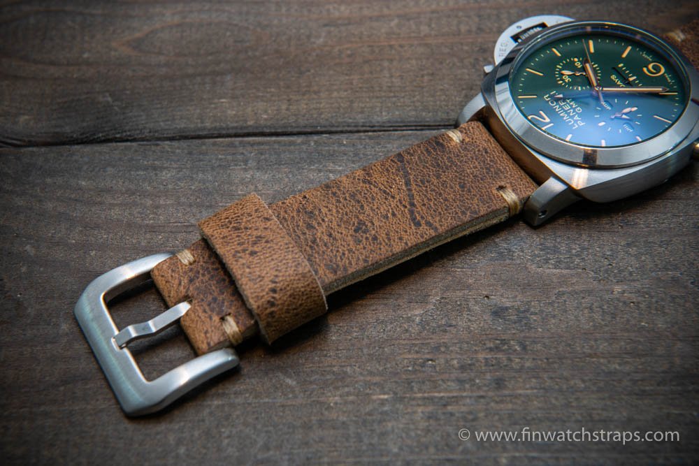 Watch strap, watch band, leather watch strap, leather watch band, finwatchstraps