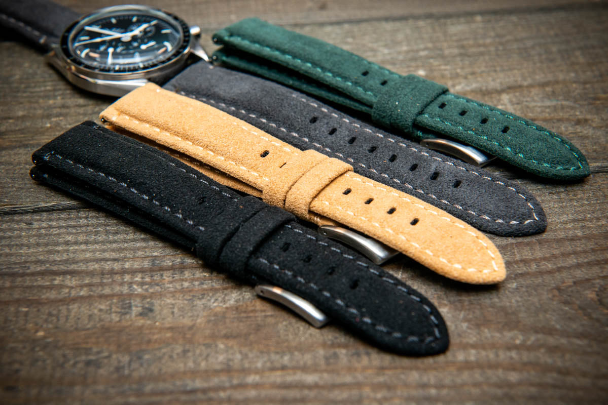 Alcantara watch strap