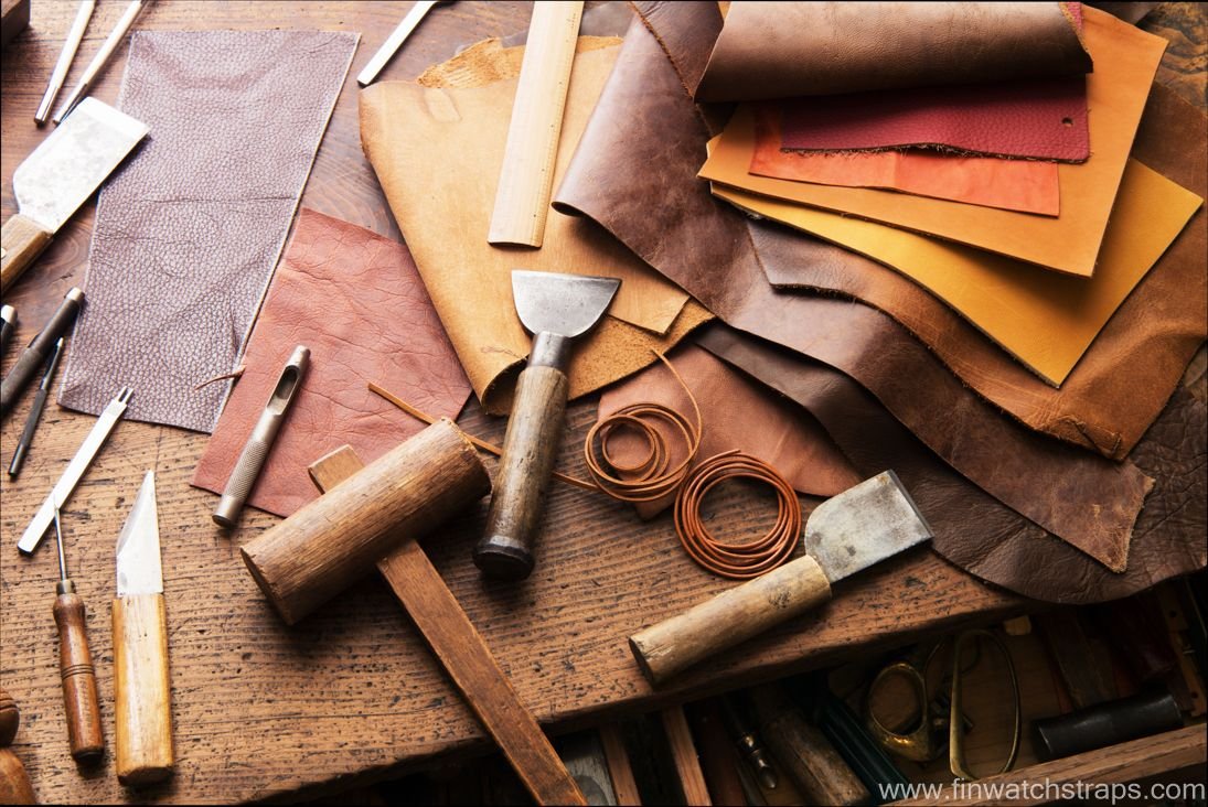 About Horween leather we use in production of our handcrafted leather watch bands - finwatchstraps