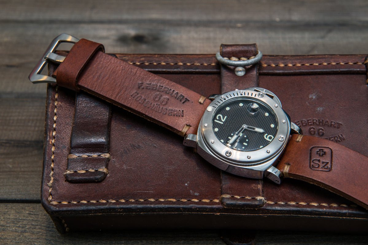 All about ammo leather watch bands - finwatchstraps