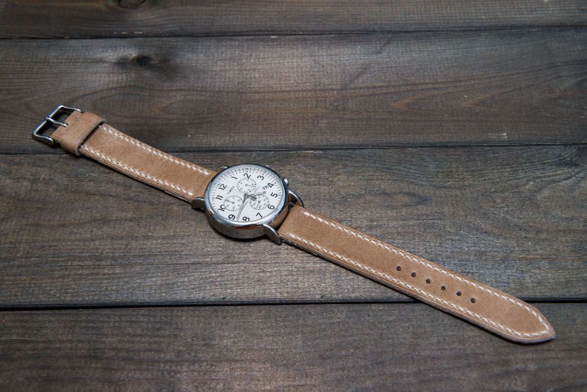 Oriental delicacy of camel leather enclosed in the exotic wathstraps - finwatchstraps