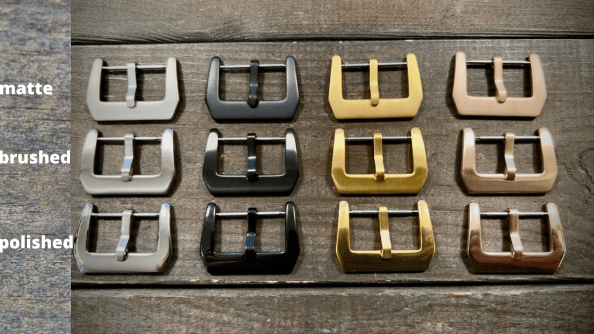 Panerai-style buckles - finwatchstraps