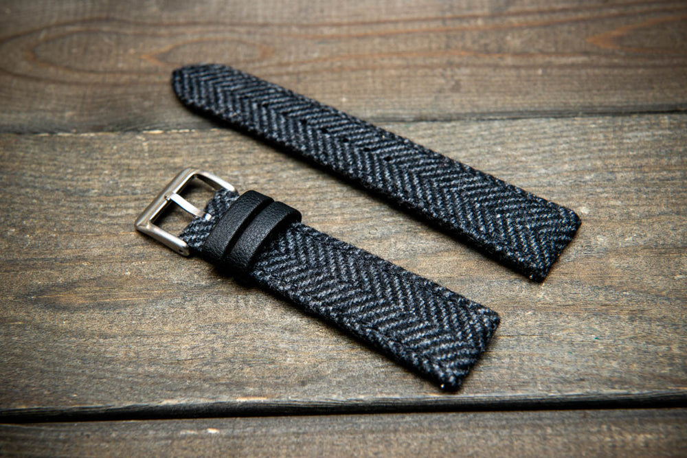 HARRIS TWEED® Watch Strap – Highland Shadow