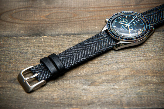 HARRIS TWEED® Watch Strap – Highland Shadow