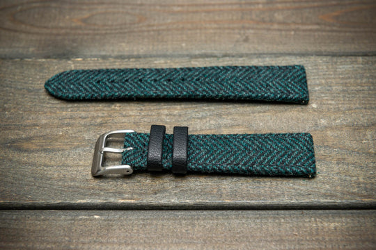 Pine Shadow HARRIS TWEED® Strap – Authentic Scottish Design