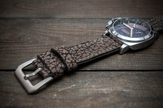 Stone Ridge Bison Leather Watch Strap