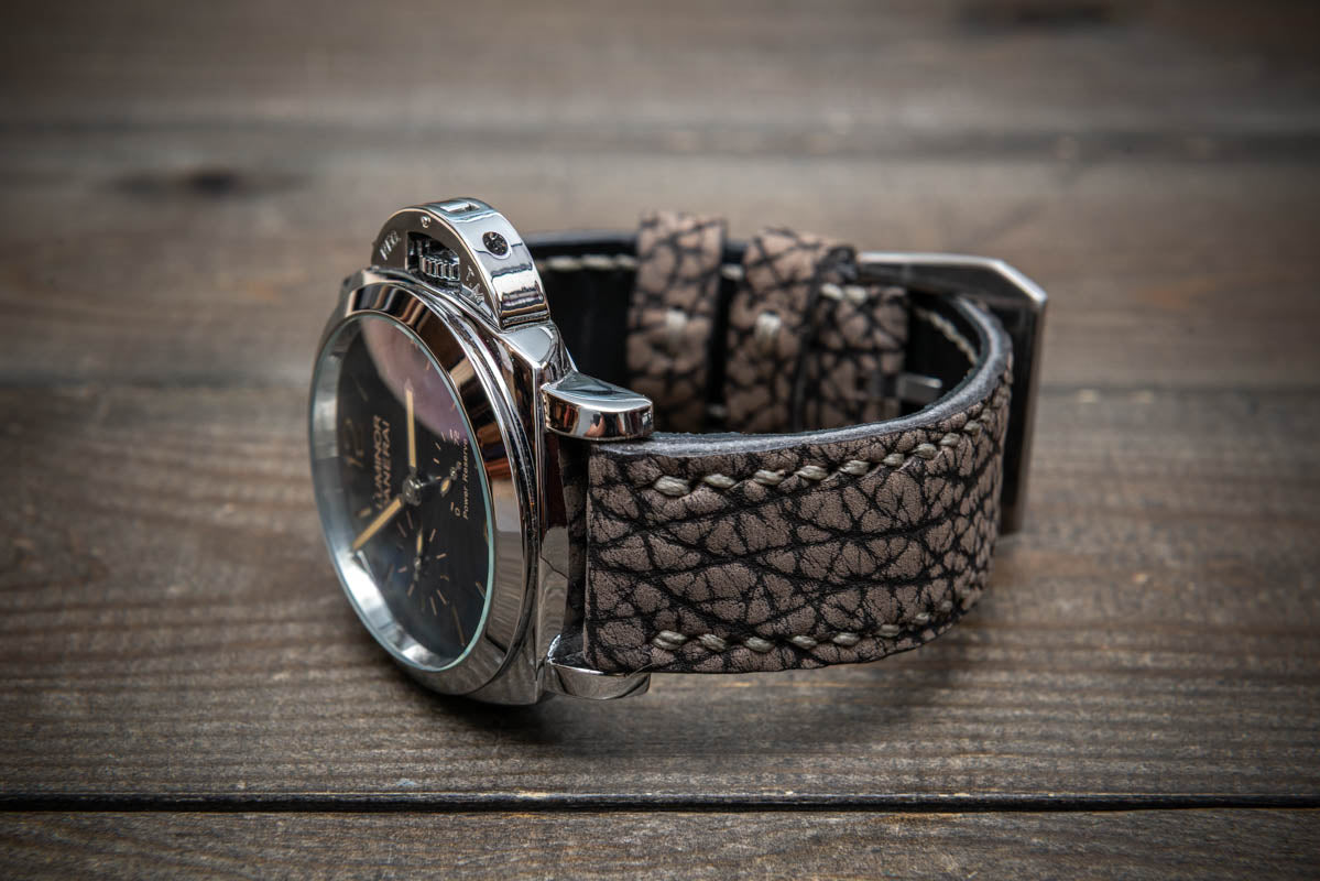 Stone Ridge Bison Leather Watch Strap