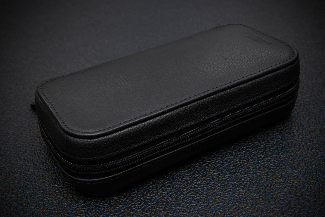 Milano Duo Travel Watch Case – Obsidian Black