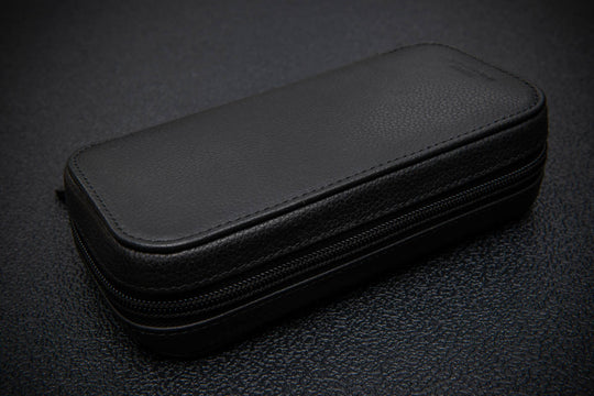 Milano Duo Travel Watch Case – Obsidian Black