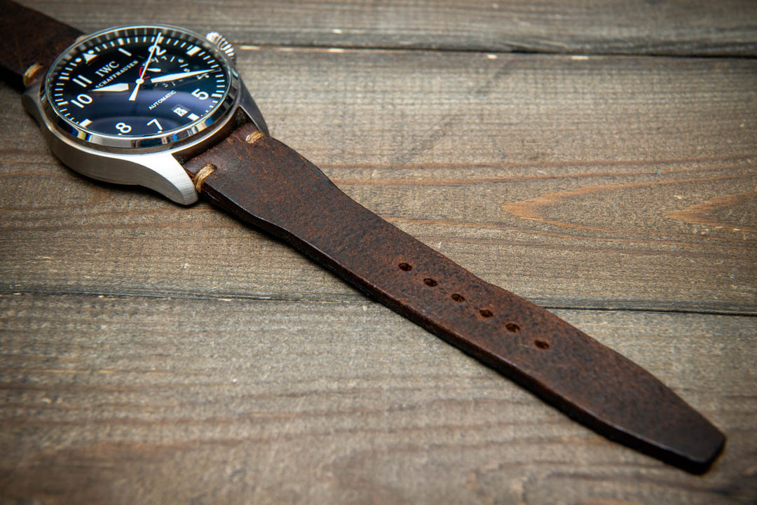 Watch strap, watch band, leather watch strap, leather watch band, finwatchstraps