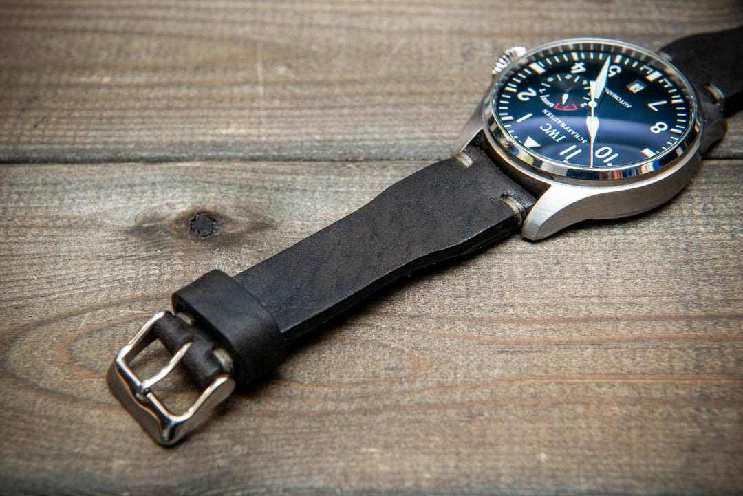 Pilot Midnight Storm Finwatchstraps African Kudu Leather Watch Strap – Rugged, Unique &amp; Timeless