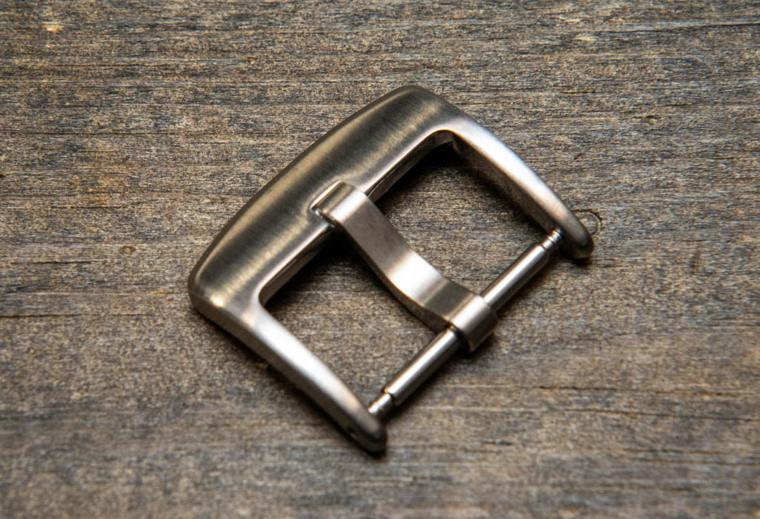 Stainless steel buckle 18 mm, 20 mm