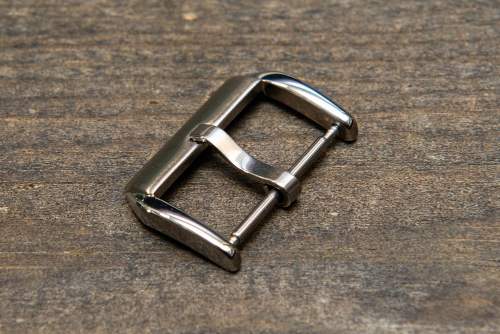 Stainless steel buckle 18 mm, 20 mm