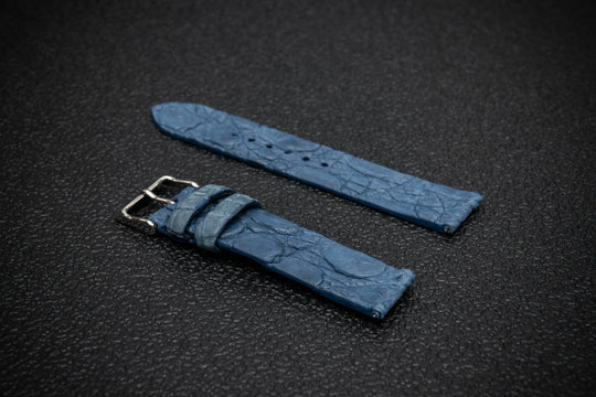 Atlantic Breeze Alligator Watch Strap – Handmade in Finland, Limited Edition