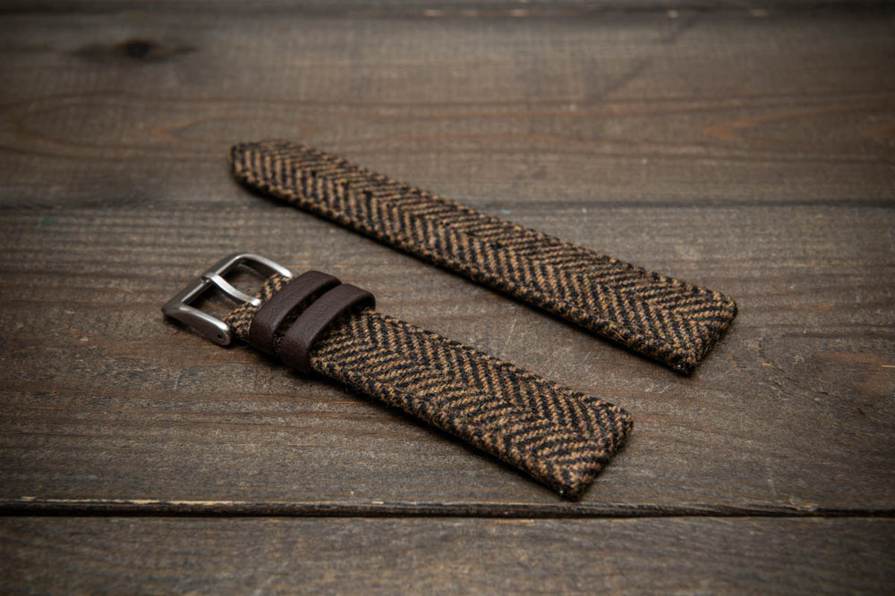 Hebridean Oak – HARRIS TWEED® Watch Strap