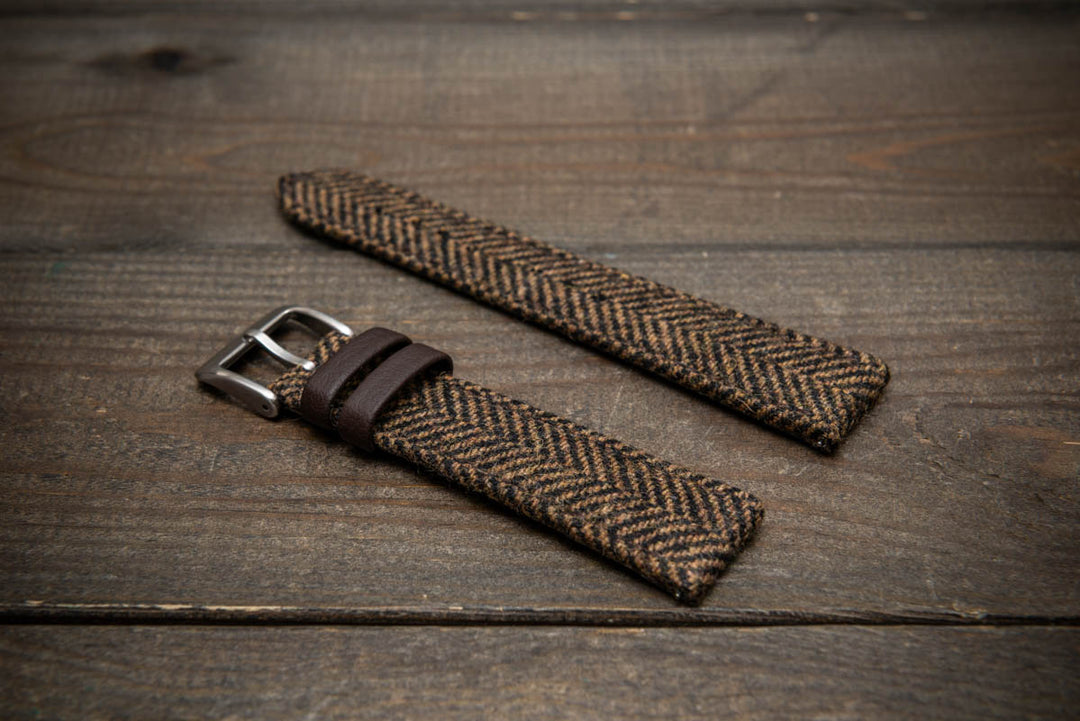 Hebridean Oak – HARRIS TWEED® Watch Strap