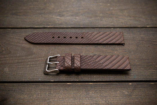 Watch strap, watch band, leather watch strap, leather watch band, finwatchstraps