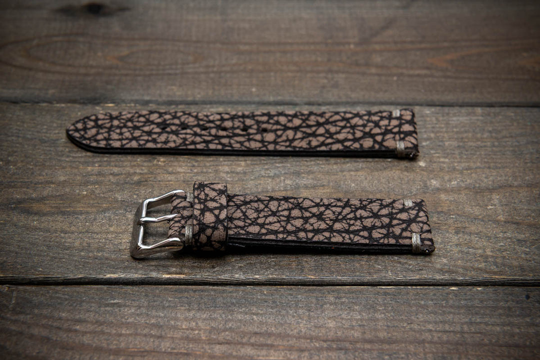 Stone Ridge Bison Leather Watch Strap
