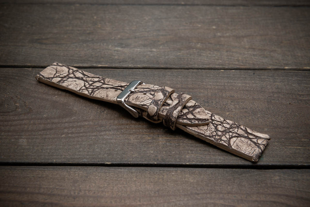 Desert Vein – Handmade Alligator Leather Watch Strap