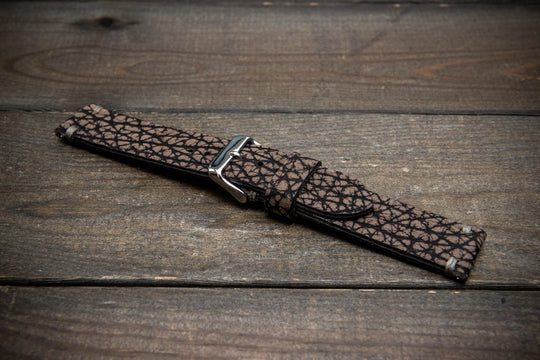Stone Ridge Bison Leather Watch Strap