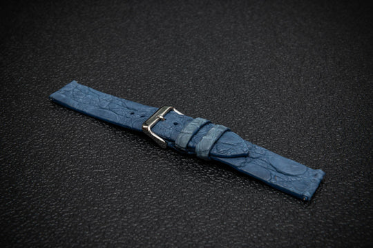 Atlantic Breeze Alligator Watch Strap – Handmade in Finland, Limited Edition