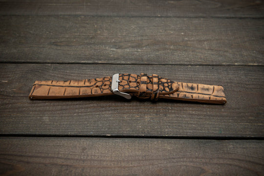 Desert Dune – Handmade Alligator Leather Watch Strap
