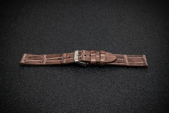 Vintage Chestnut Alligator Watch Strap – Limited Edition
