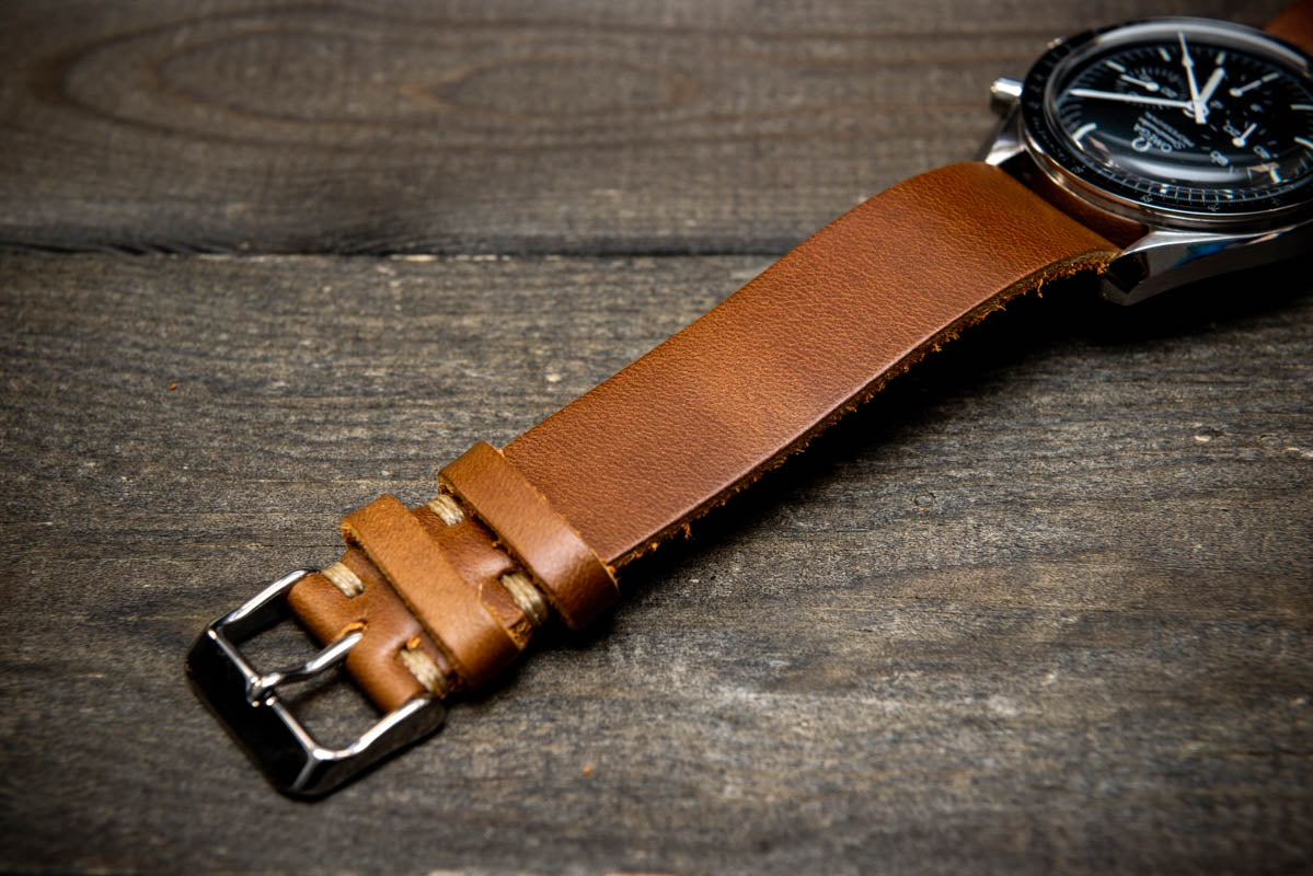 One-piece, single pass watch band, watch strap 10-26 mm