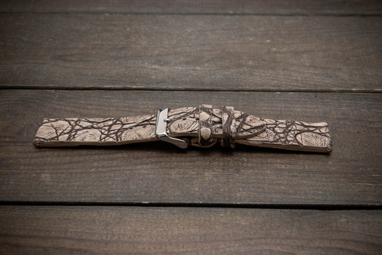 Desert Vein – Handmade Alligator Leather Watch Strap