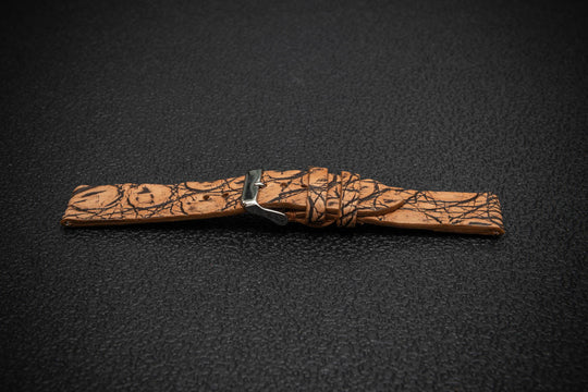 Savanna Trace Alligator Leather Watch Strap – Handmade in Finland, Limited Edition