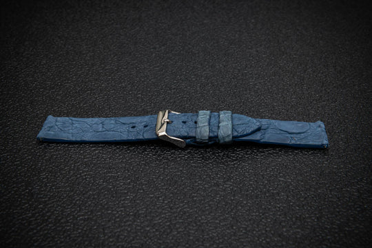 Atlantic Breeze Alligator Watch Strap – Handmade in Finland, Limited Edition