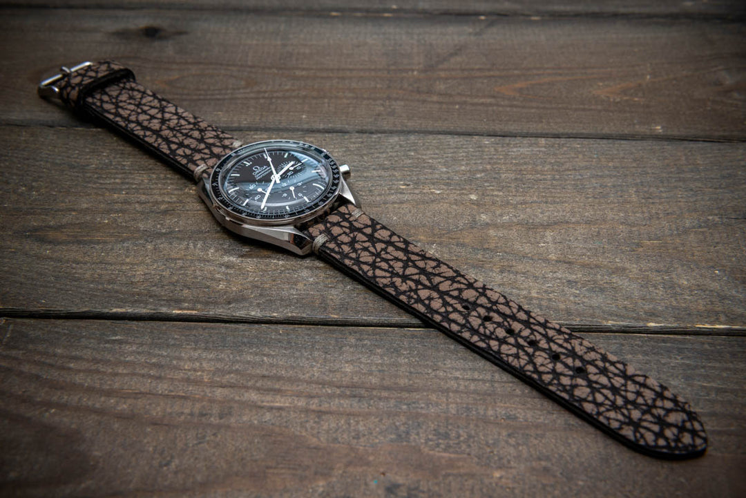 Stone Ridge Bison Leather Watch Strap