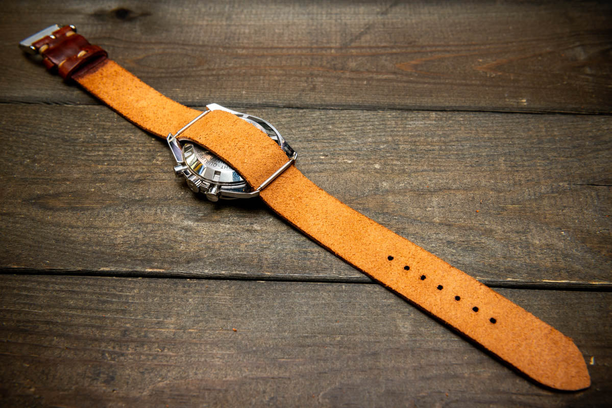 One-piece, single pass watch band, watch strap 10-26 mm