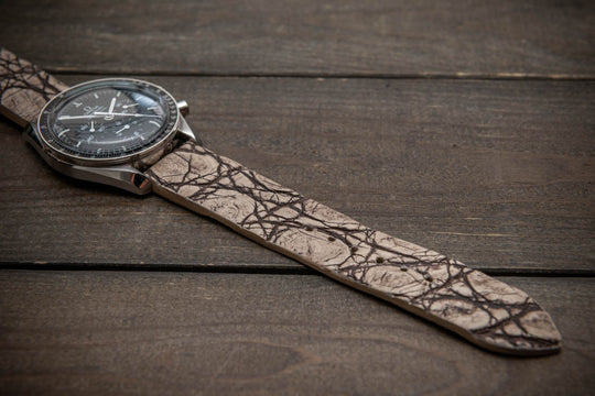 Desert Vein – Handmade Alligator Leather Watch Strap