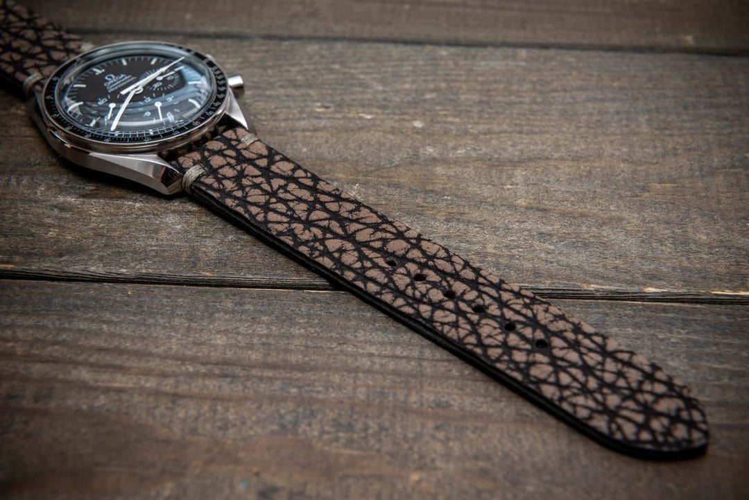 Stone Ridge Bison Leather Watch Strap
