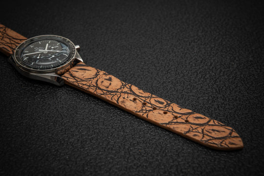 Savanna Trace Alligator Leather Watch Strap – Handmade in Finland, Limited Edition