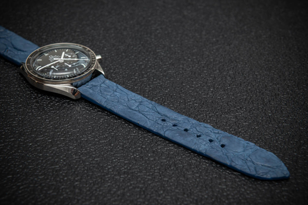 Atlantic Breeze Alligator Watch Strap – Handmade in Finland, Limited Edition
