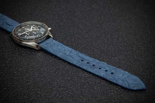 Atlantic Breeze Alligator Watch Strap – Handmade in Finland, Limited Edition