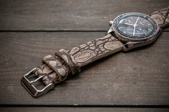 Desert Vein – Handmade Alligator Leather Watch Strap
