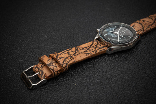 Savanna Trace Alligator Leather Watch Strap – Handmade in Finland, Limited Edition
