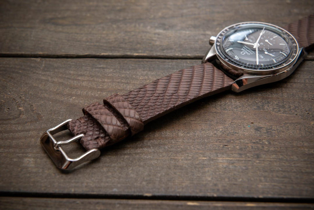 Watch strap, watch band, leather watch strap, leather watch band, finwatchstraps