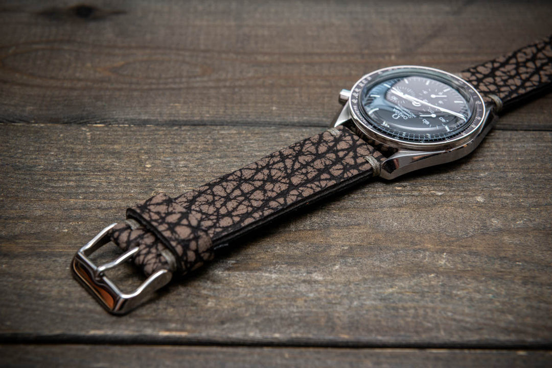 Stone Ridge Bison Leather Watch Strap