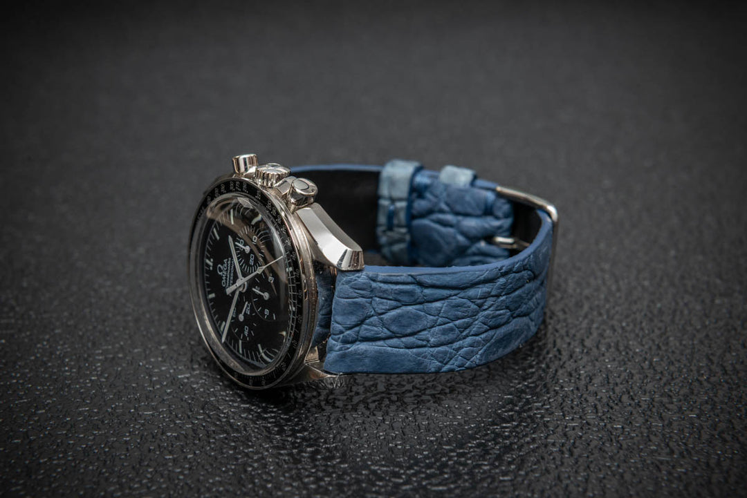 Atlantic Breeze Alligator Watch Strap – Handmade in Finland, Limited Edition