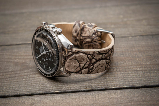 Desert Vein – Handmade Alligator Leather Watch Strap